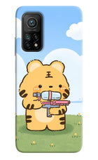 Tiger Treat Mi 10T Pro Hard Case Back Cover by Casekaro