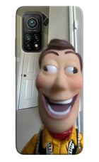 Side Eye Woody Mi 10T Pro Hard Case Back Cover by Casekaro