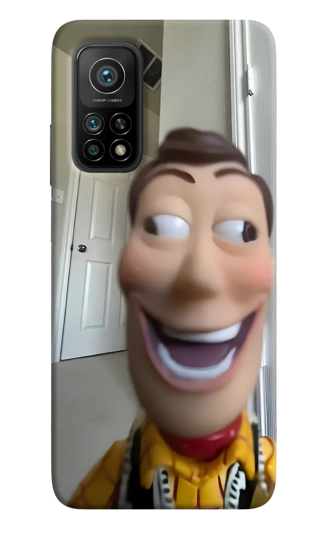 Side Eye Woody Mi 10T Pro Hard Case Back Cover by Casekaro