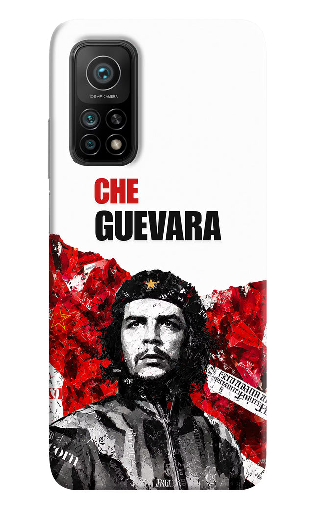 Che Guevara Revolution Mi 10T Pro Hard Case Back Cover by Casekaro