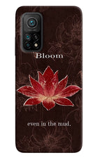 Bloom Mi 10T Pro Hard Case Back Cover by Casekaro