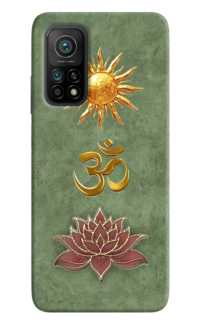 Om & Lotus Mi 10T Pro Back Cover