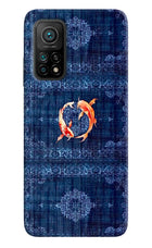 Koi Blue Mi 10T Pro Hard Case Back Cover by Casekaro