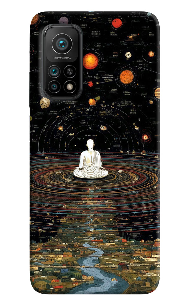 Space Monk Mi 10T Pro Hard Case Back Cover by Casekaro