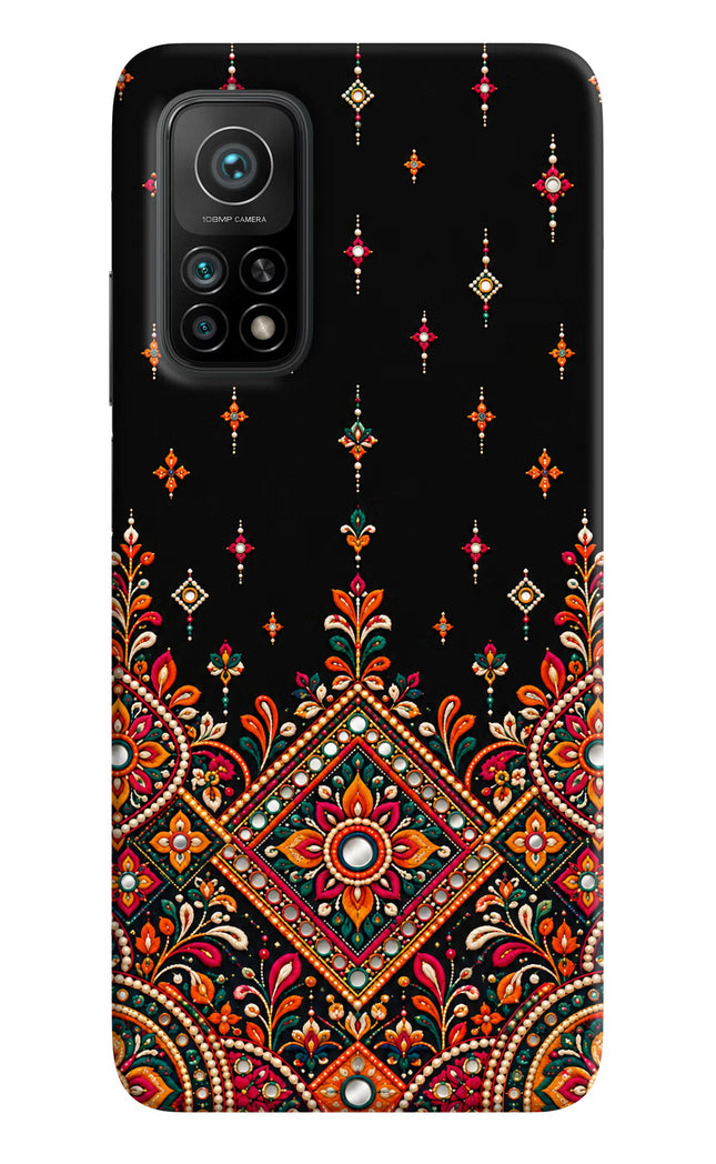Noir Mehfil Mi 10T Pro Hard Case Back Cover by Casekaro