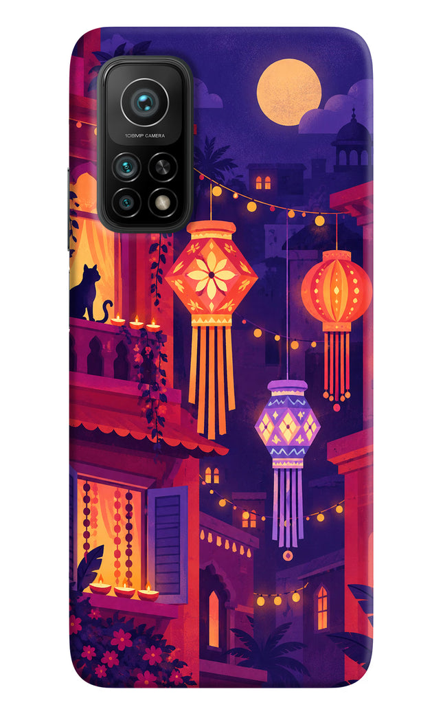Lantern Lane Mi 10T Pro Hard Case Back Cover by Casekaro