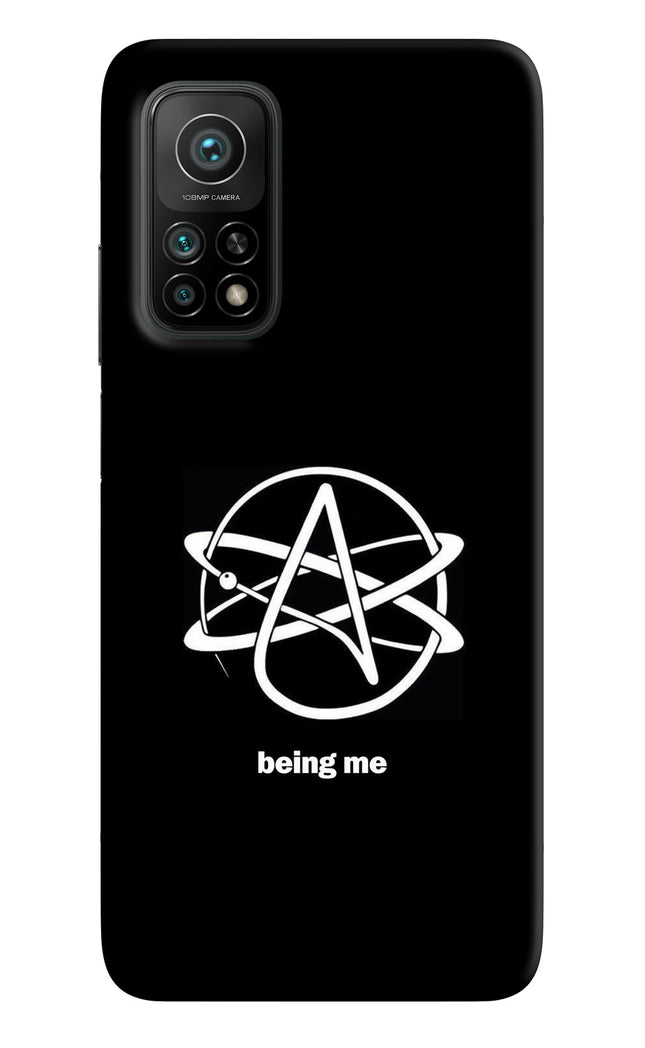 Atheist Symbol Mi 10T Pro Hard Case Back Cover by Casekaro