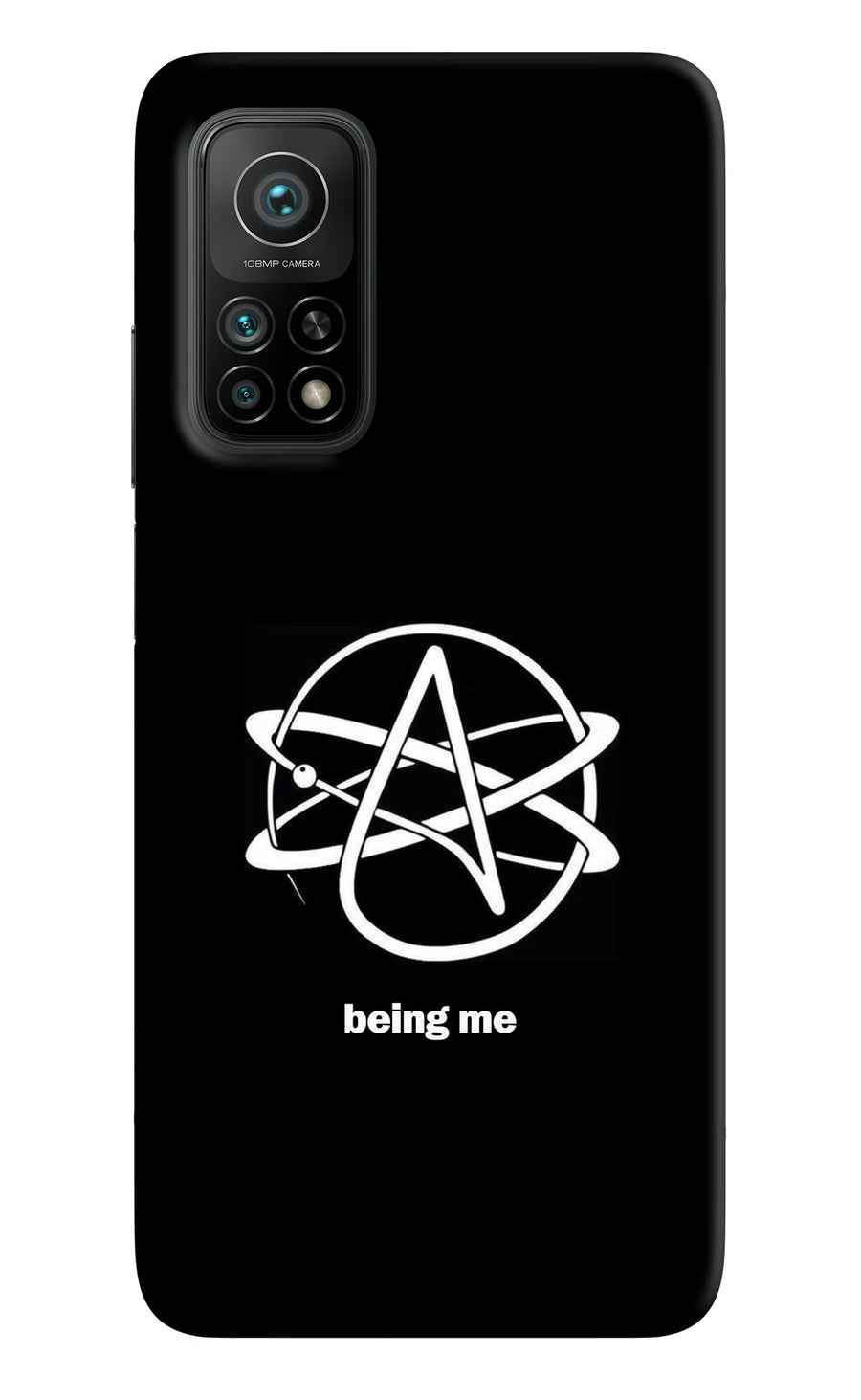 Atheist Symbol Mi 10T Pro Back Cover, Hard case