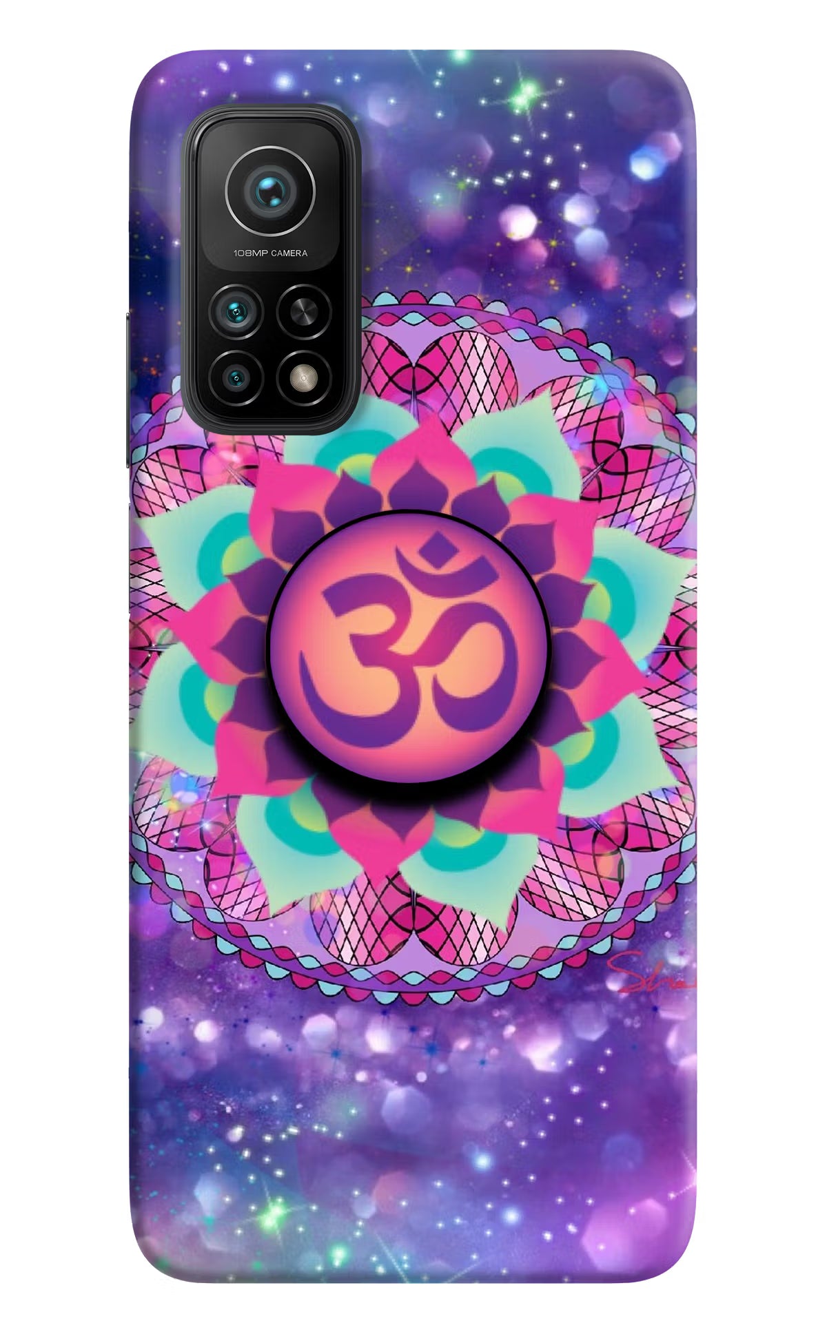 Om Purple Mi 10T Pro Pop Case
