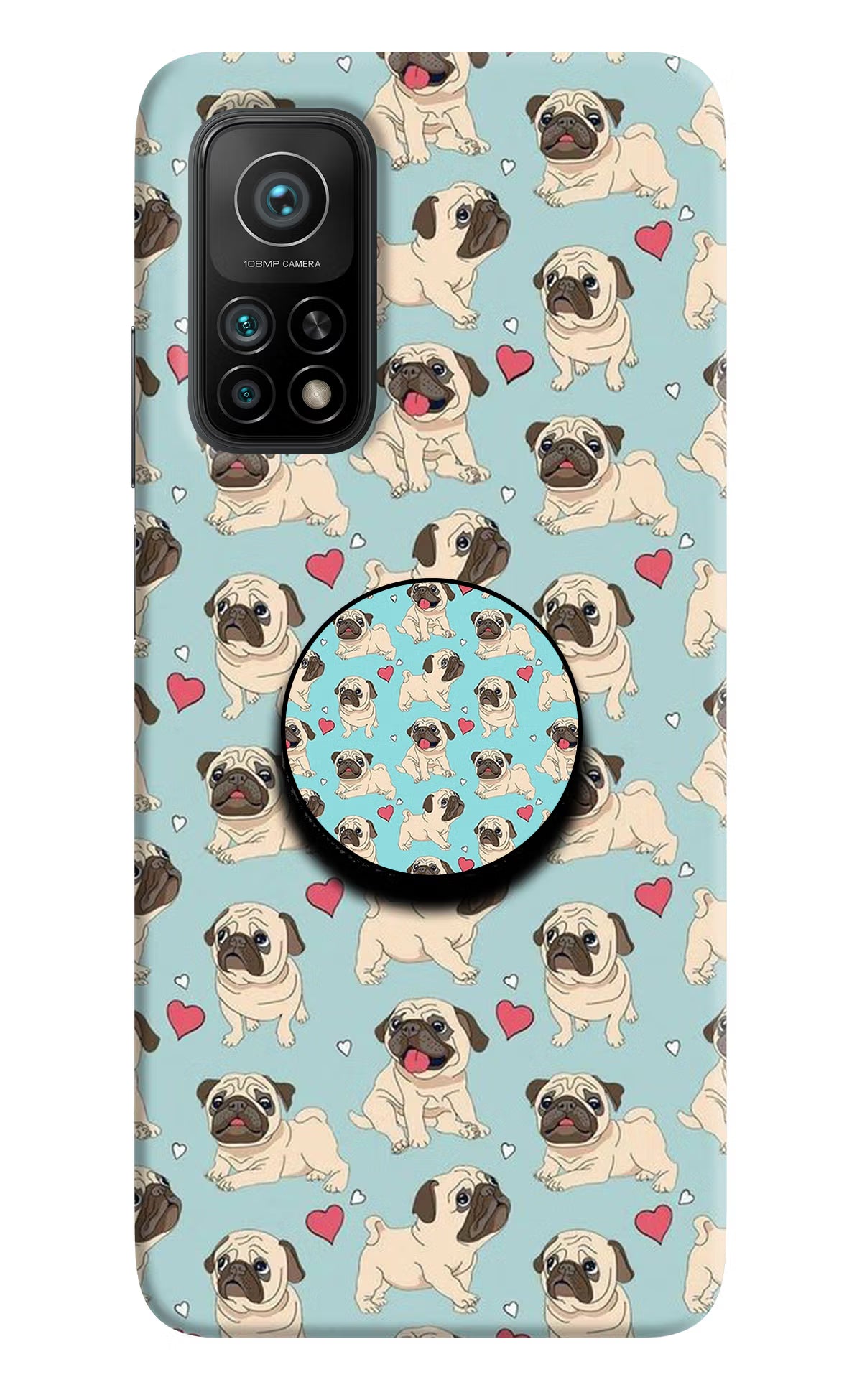 Pug Dog Mi 10T Pro Pop Case