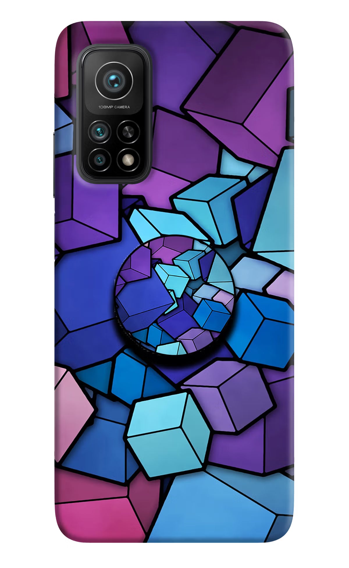 Cubic Abstract Mi 10T Pro Pop Case
