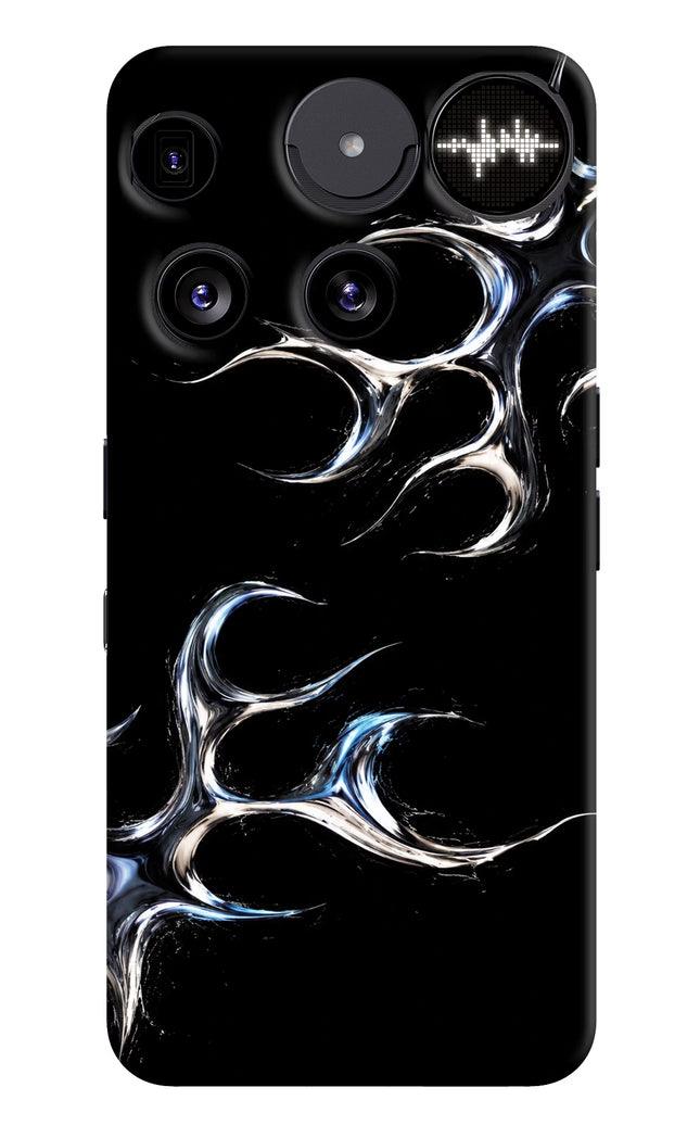 Chrome Tribal Nothing Phone 3 Hard Case Back Cover by Casekaro