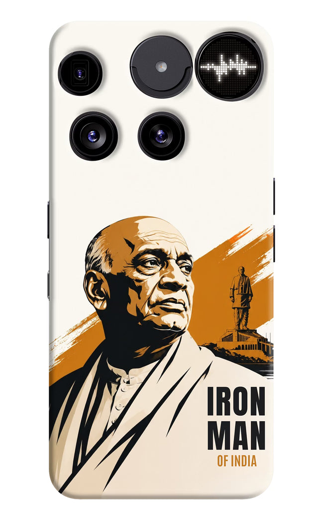 Sardar Patel Iron Will Nothing Phone 3 Hard Case Back Cover by Casekaro