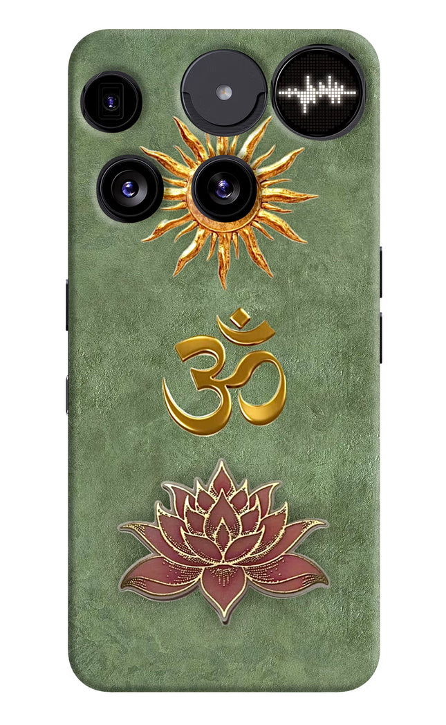 Om & Lotus Nothing Phone 3 Back Cover
