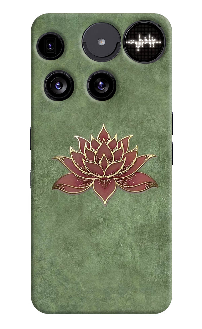 Lotus Grace Nothing Phone 3 Hard Case Back Cover by Casekaro