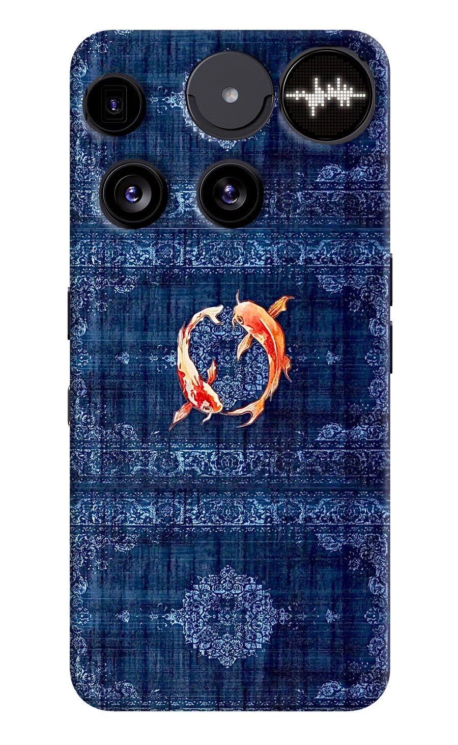 Koi Blue Nothing Phone 3 Back Cover, Hard case