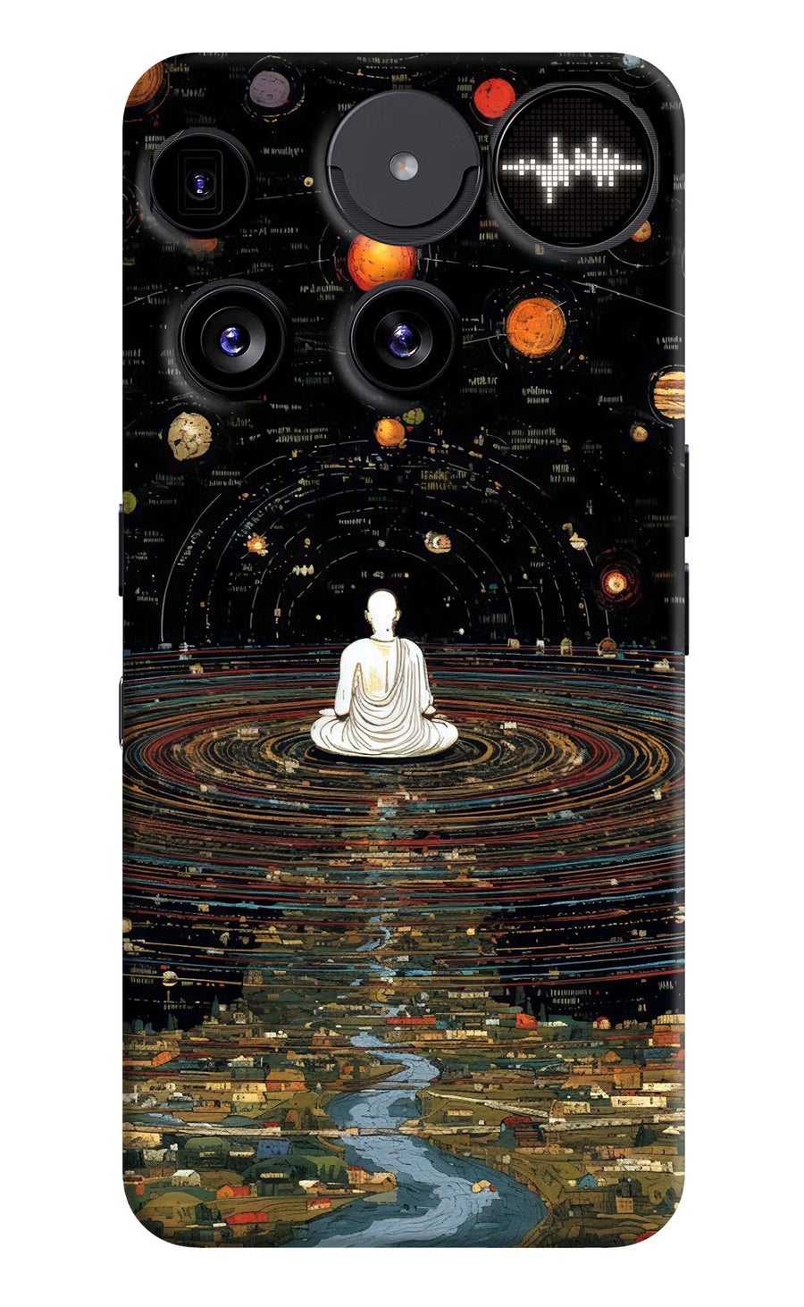 Space Monk Nothing Phone 3 Back Cover, Hard case