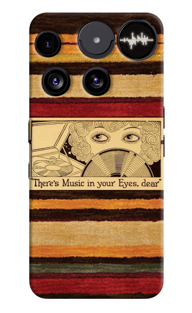 Vinyl Stripes Nothing Phone 3 Hard Case Back Cover by Casekaro