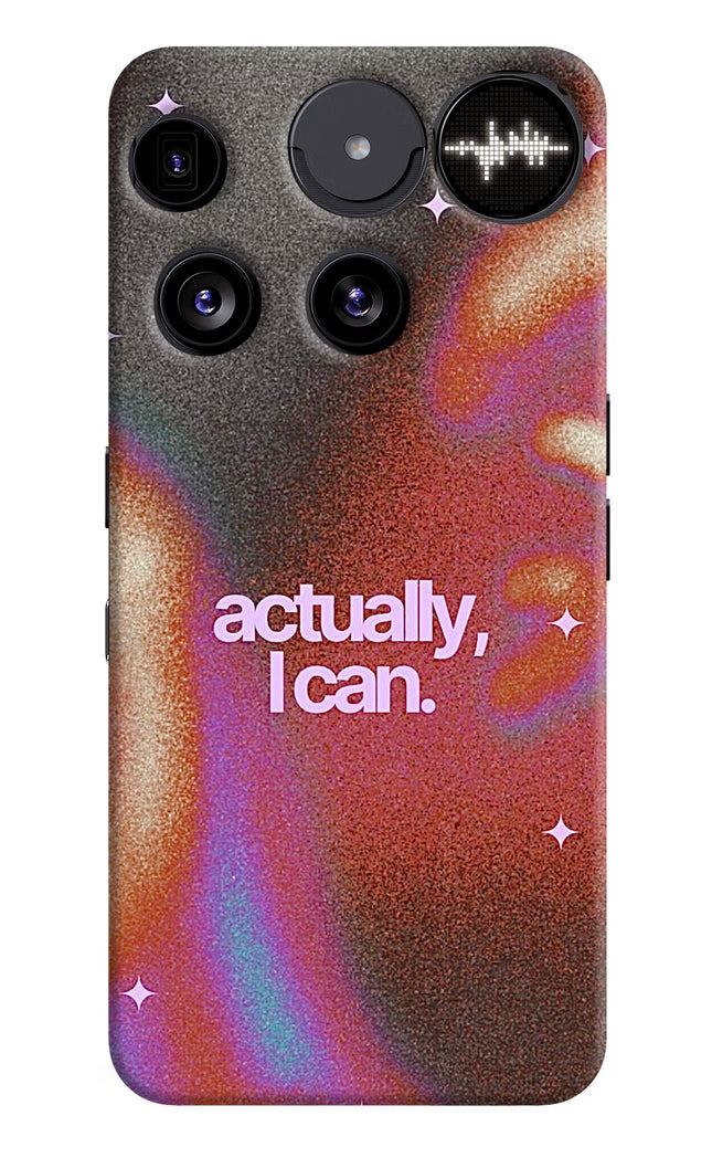 Pink Aura Nothing Phone 3 Hard Case Back Cover by Casekaro