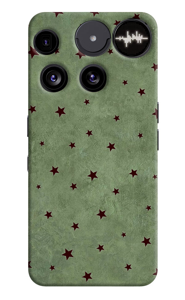 Green Stars Nothing Phone 3 Hard Case Back Cover by Casekaro