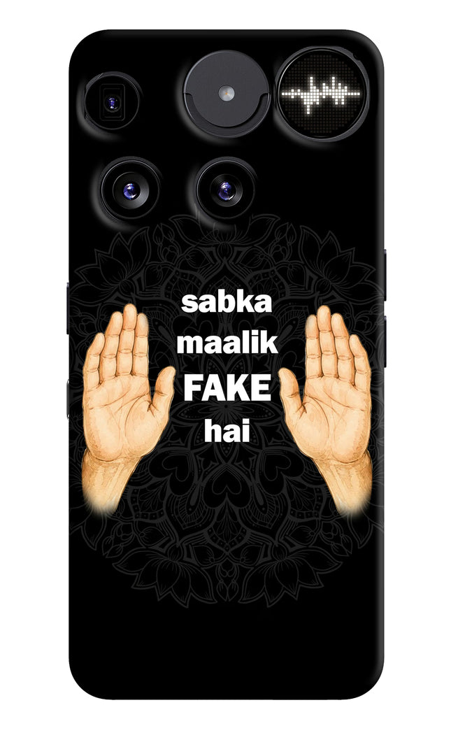 Sabka Malik Fake Nothing Phone 3 Back Cover