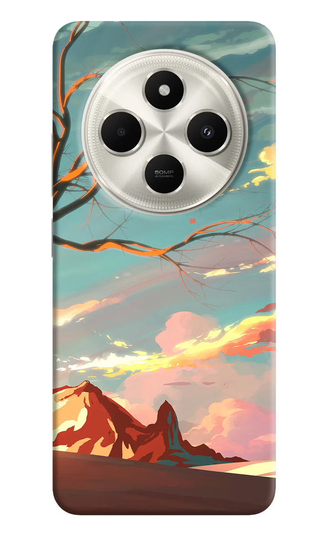 Scenery Poco C75 5G Hard Case Back Cover by Casekaro