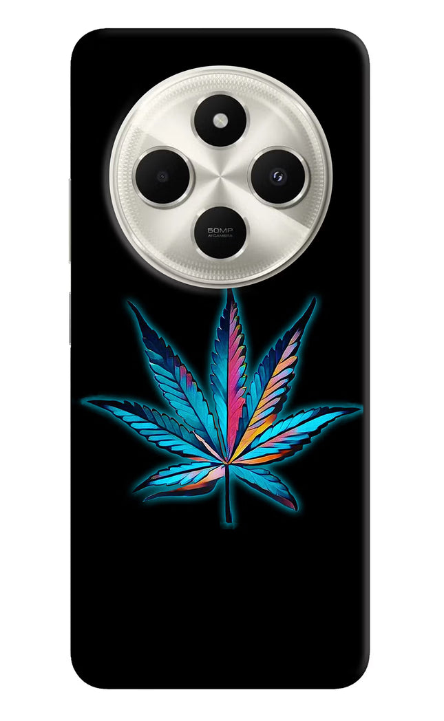 Weed Poco C75 5G Hard Case Back Cover by Casekaro
