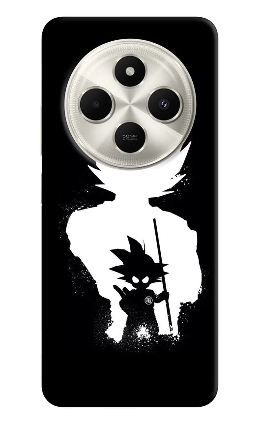Goku Shadow Poco C75 5G Hard Case Back Cover by Casekaro