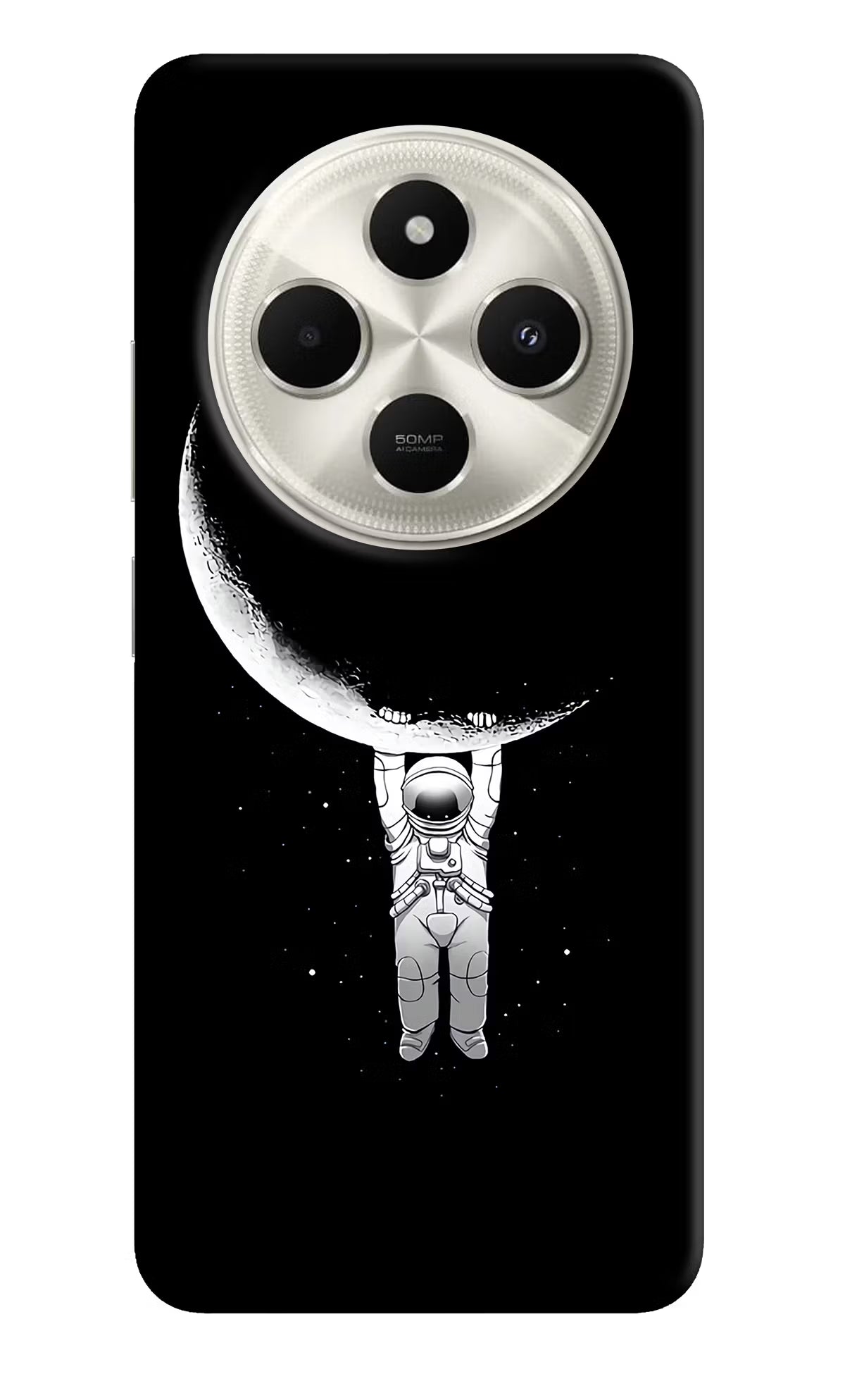 Moon Space Poco C75 5G Hard Case Back Cover by Casekaro