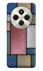 Multicolor Jeans Poco C75 5G Hard Case Back Cover by Casekaro