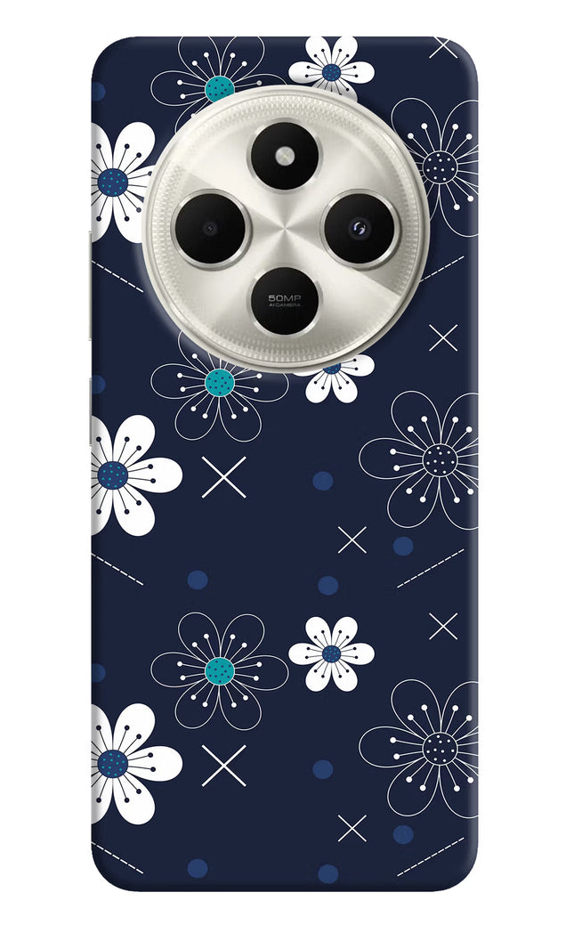 Flowers Poco C75 5G Hard Case Back Cover by Casekaro