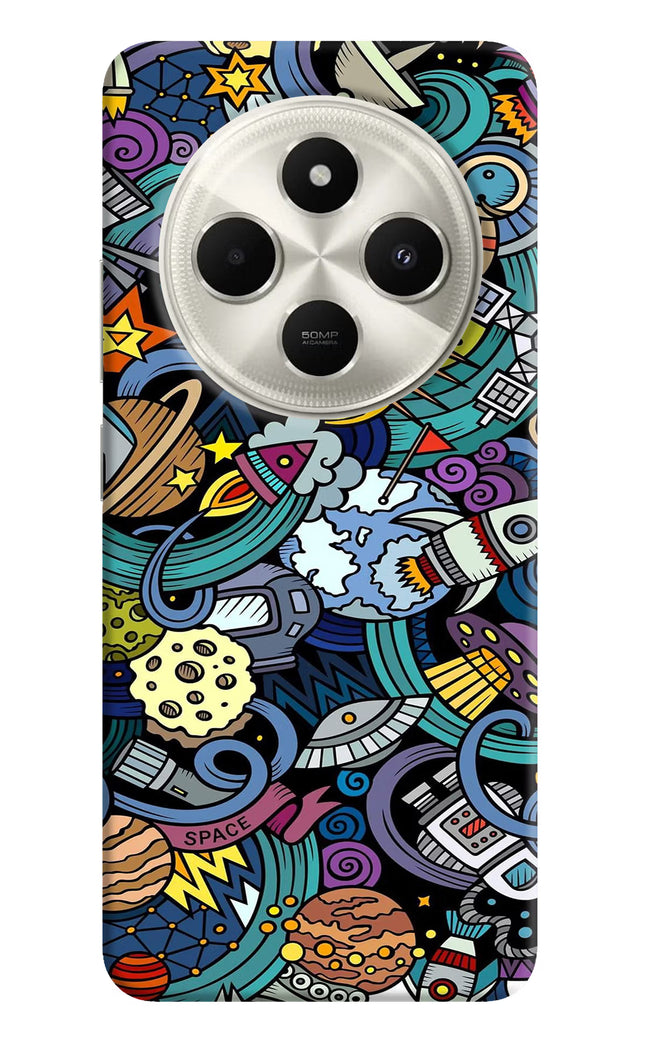 Space Abstract Poco C75 5G Hard Case Back Cover by Casekaro