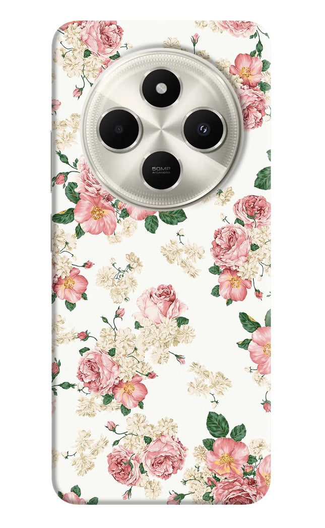 Flowers Poco C75 5G Hard Case Back Cover by Casekaro