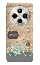 Happiness Artwork Poco C75 5G Hard Case Back Cover by Casekaro