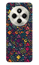 Geometric Abstract Poco C75 5G Hard Case Back Cover by Casekaro