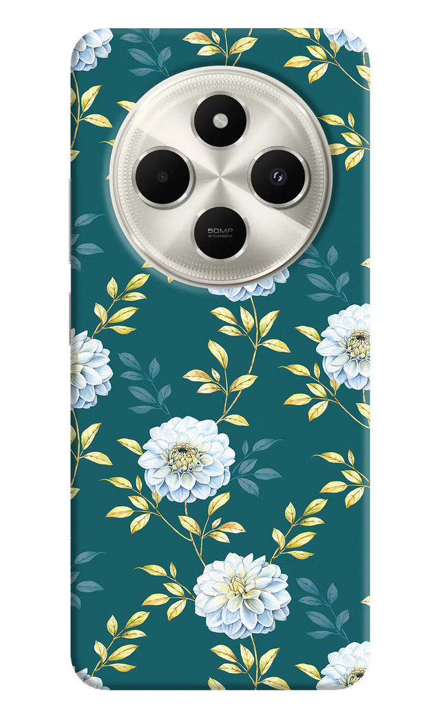 Flowers Poco C75 5G Hard Case Back Cover by Casekaro