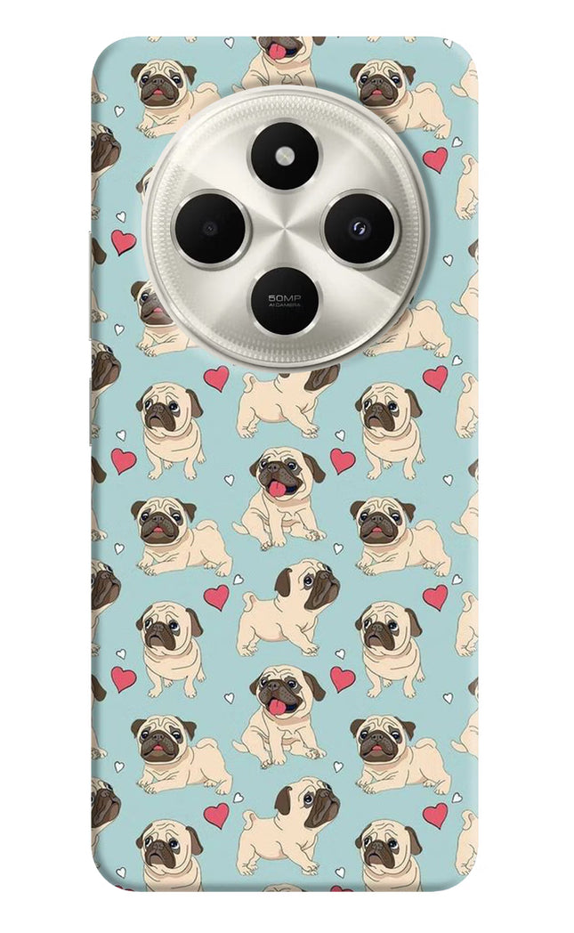 Pug Dog Poco C75 5G Hard Case Back Cover by Casekaro