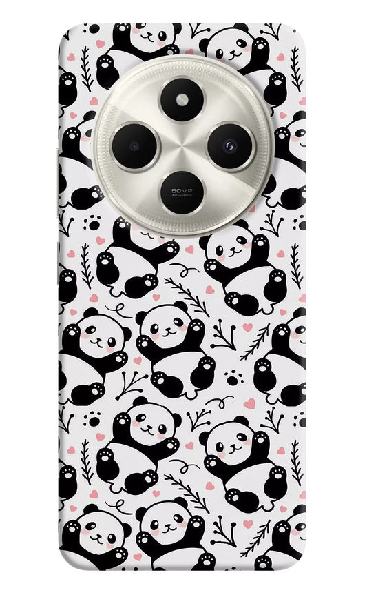 Cute Panda Poco C75 5G Hard Case Back Cover by Casekaro