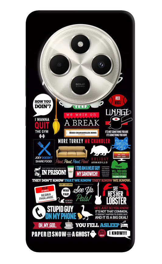 FRIENDS Poco C75 5G Hard Case Back Cover by Casekaro