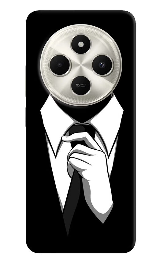 Black Tie Poco C75 5G Hard Case Back Cover by Casekaro