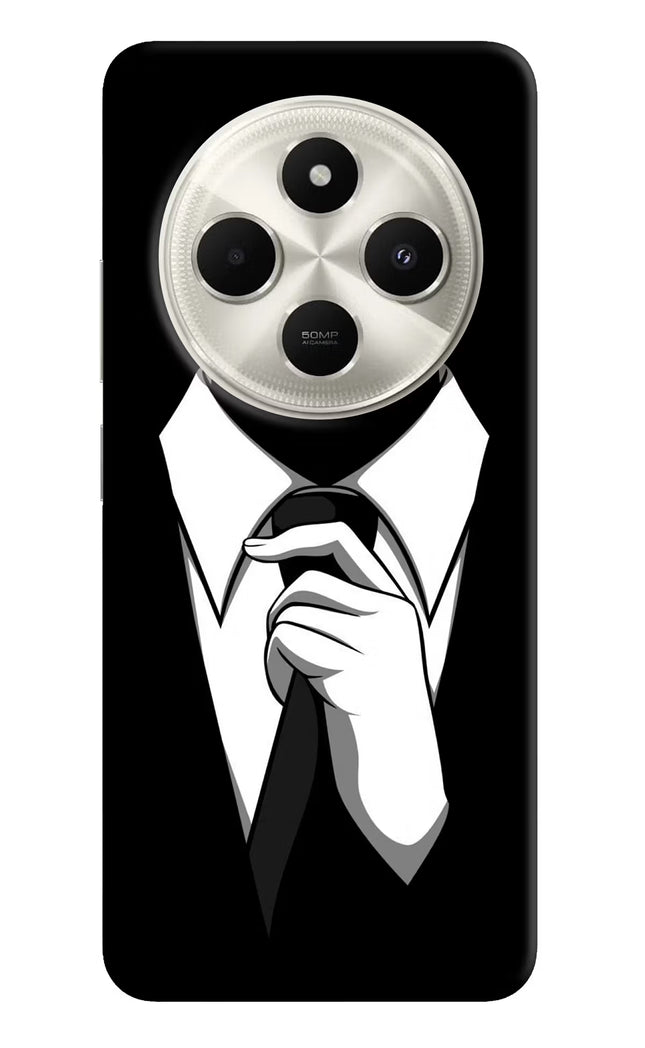 Black Tie Poco C75 5G Hard Case Back Cover by Casekaro