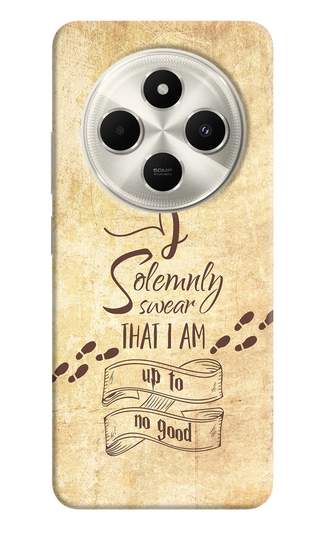 I Solemnly swear that i up to no good Poco C75 5G Hard Case Back Cover by Casekaro