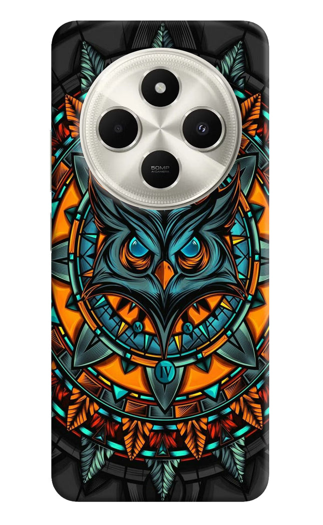 Angry Owl Art Poco C75 5G Hard Case Back Cover by Casekaro