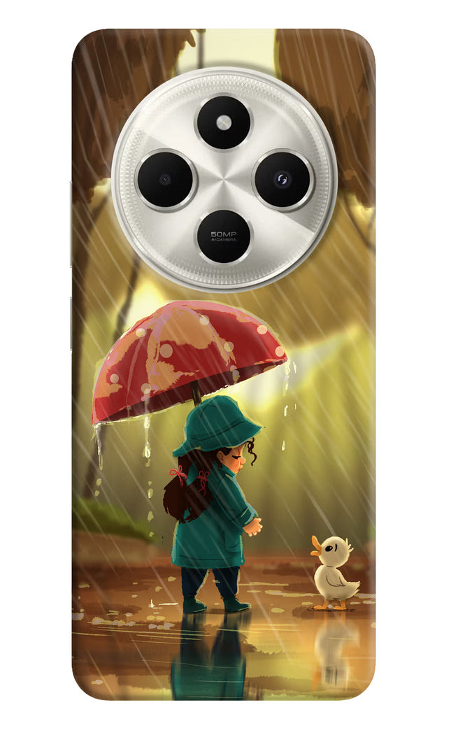 Rainy Day Poco C75 5G Hard Case Back Cover by Casekaro