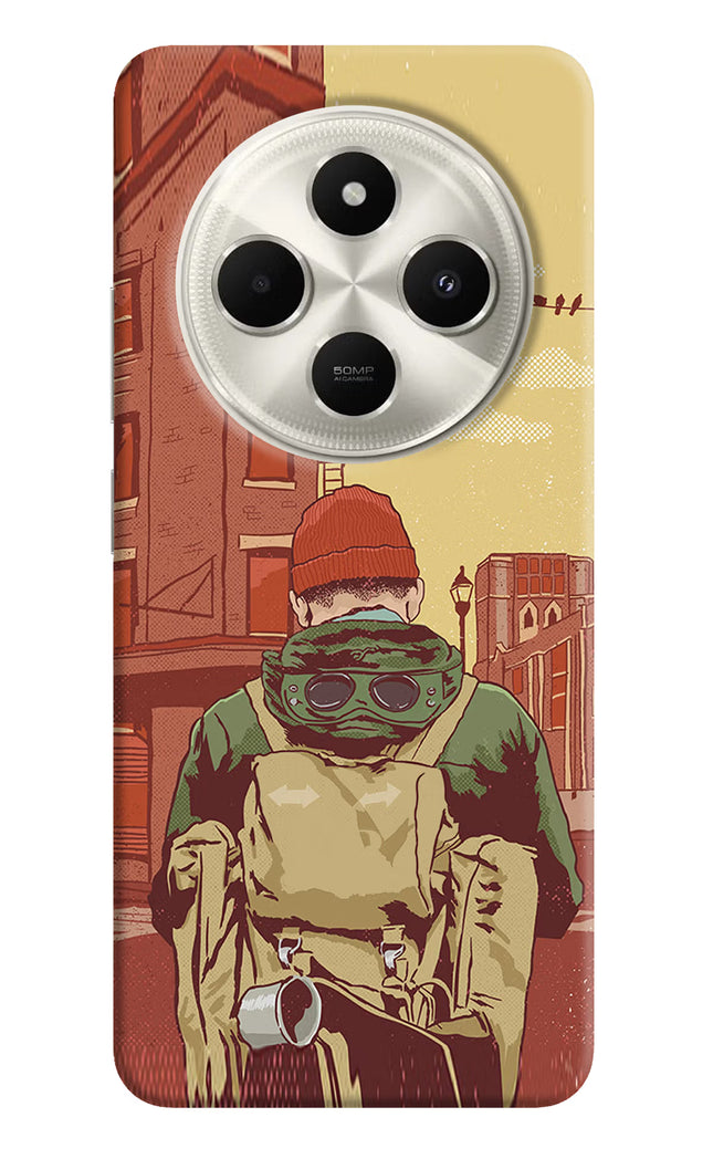 Adventurous Poco C75 5G Hard Case Back Cover by Casekaro