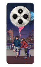Chilling Couple Poco C75 5G Hard Case Back Cover by Casekaro