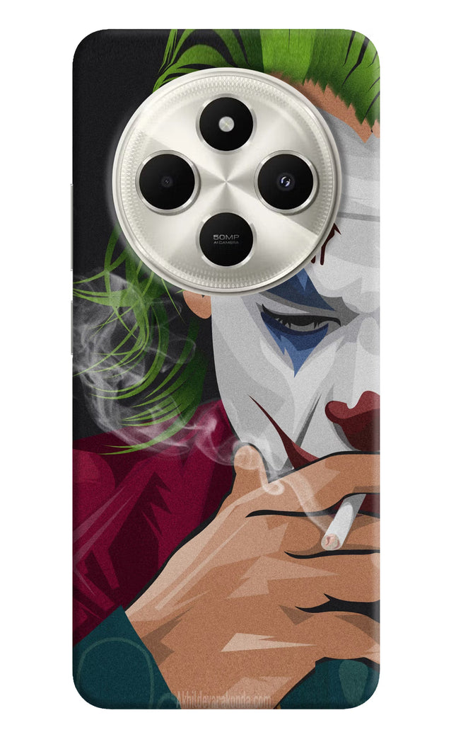 Joker Smoking Poco C75 5G Hard Case Back Cover by Casekaro