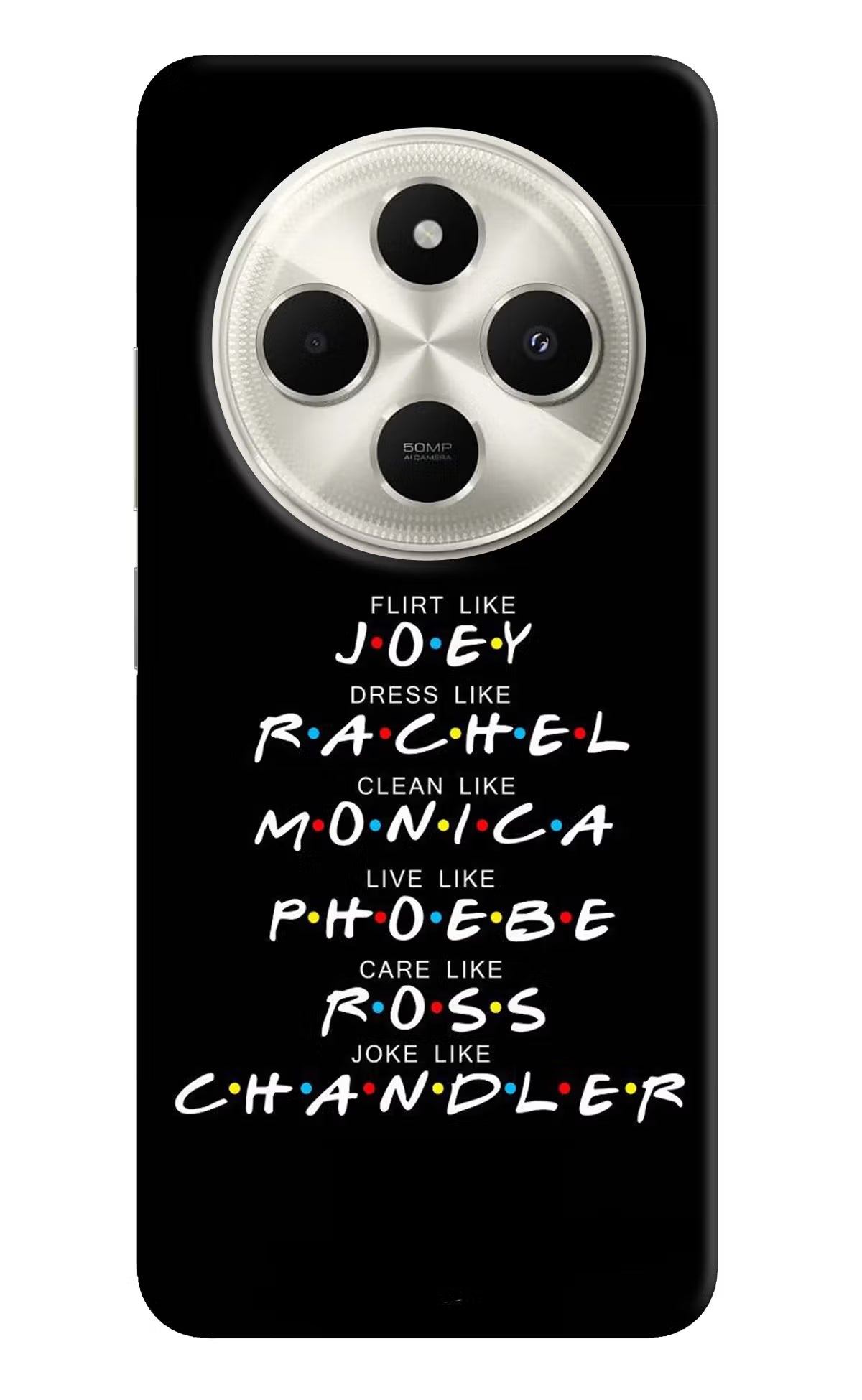 FRIENDS Character Poco C75 5G Hard Case Back Cover by Casekaro