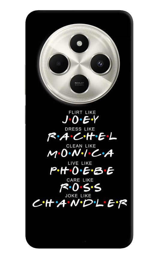 FRIENDS Character Poco C75 5G Hard Case Back Cover by Casekaro