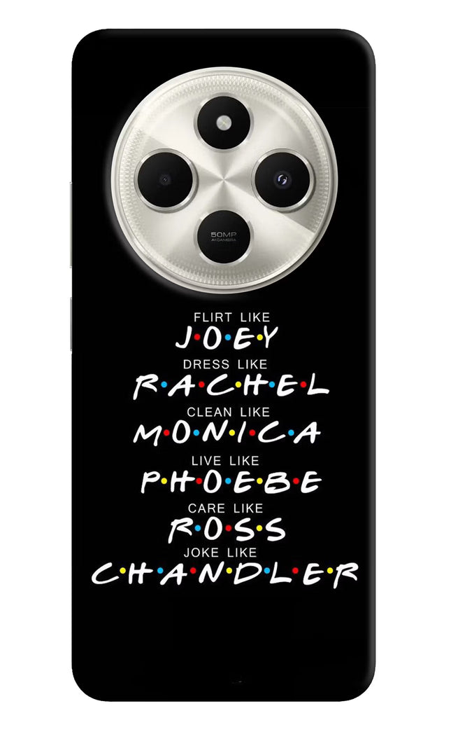 FRIENDS Character Poco C75 5G Hard Case Back Cover by Casekaro